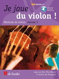 WIM MEURIS : JE JOUE DU VIOLON ! VOL. 3 - RECUEIL + ENREGISTREMENT(S) EN LIGNE