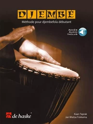 KAAN TAPRAK : DJEMBE (F) - METHODE DE DJEMBE DEBUTANT - RECUEIL + ENREGISTREMENT(S) EN LIGNE