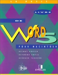 Le Petit Livre De Word 5 Pour Macintosh