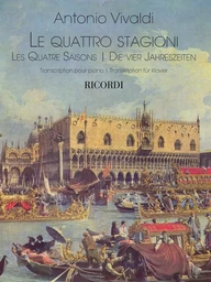 ANTONIO VIVALDI : LES QUATRE SAISONS - DIE VIER JAHRESZEITEN - POUR PIANO