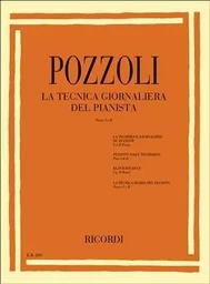 ETTORE POZZOLI : TECNICA GIORNALIERA DEL PIANISTA