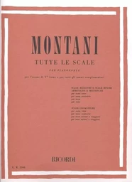 PIETRO MONTANI : TUTTE LE SCALE -  PIANO