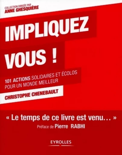 Impliquez-vous ! - Christophe Chenebault - ORGANISATION