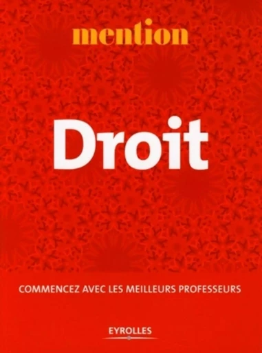 Droit -  COLLECTIF GRF - ORGANISATION