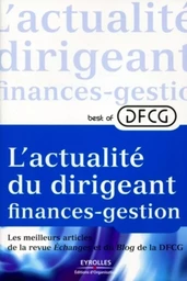 L'actualité du dirigeant finances-gestion