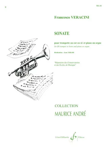 SONATE -  VERACINI FRANCESCO - BILLAUDOT