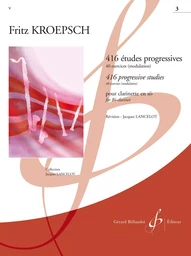 416 ETUDES PROGRESSIVES VOLUME 3