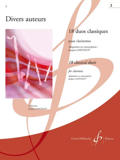 18 DUOS CLASSIQUES VOLUME 2 -  - BILLAUDOT