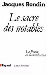 Le Sacre des notables