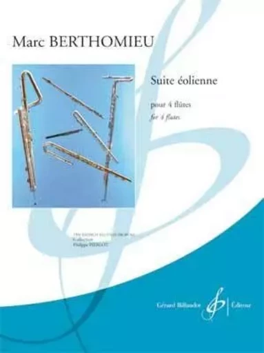 SUITE EOLIENNE -  BERTHOMIEU MARC - BILLAUDOT