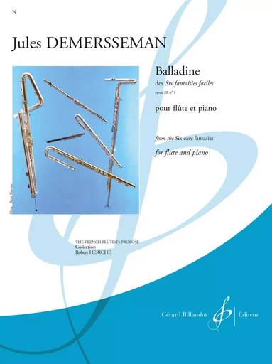 BALLADINE OP. 28 NA  1 -  DEMERSSEMAN JULES - BILLAUDOT