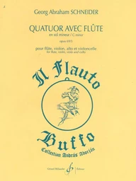 QUATUOR AVEC FLUTE EN SOL MINEUR OPUS 69/3