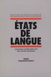 Etats de langue