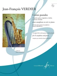 CARTES POSTALES - SAXOPHONE