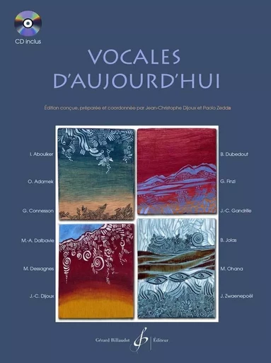 VOCALES D'AUJOURD'HUI -  - BILLAUDOT