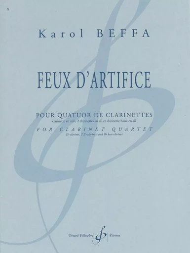 FEUX D'ARTIFICE -  BEFFA KAROL - BILLAUDOT