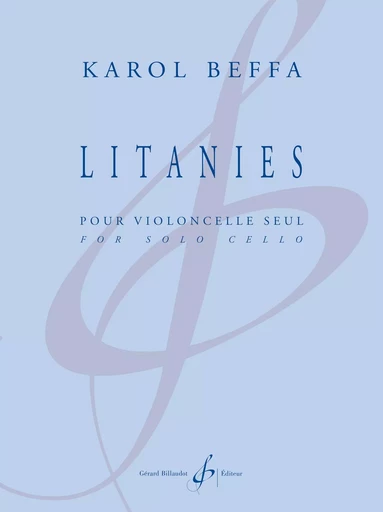 LITANIES -  BEFFA KAROL - BILLAUDOT