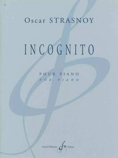 INCOGNITO -  STRASNOY OSCAR - BILLAUDOT