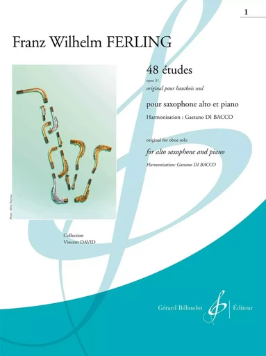 48 ETUDES OPUS 31 VOLUME 1 -  FERLING W - BILLAUDOT