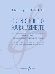 CONCERTO POUR CLARINETTE - RA DUCTION