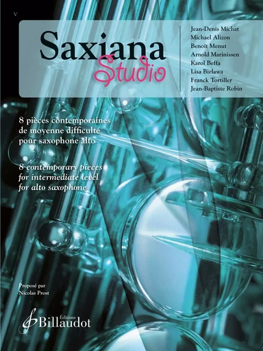 SAXIANA STUDIO - EDITION BILINGUE -  MICHAT/ALIZON/MENUT - BILLAUDOT