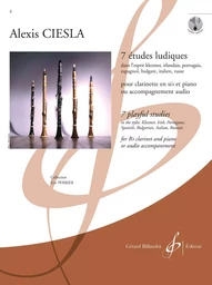 7 ETUDES LUDIQUES - DANS L ESPRIT KLEZMER, IRLANDAIS, PORTUGAIS, ESPAGNOL, BULGARE, ITALIEN, RUSSE -