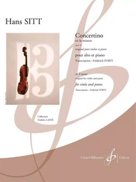 CONCERTINO EN LA MINEUR OPUS 31