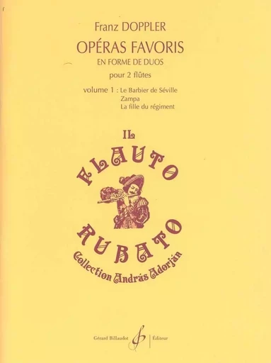 OPERAS FAVORIS EN FORME DE DUOS VOLUME 1 -  DOPPLER FRANZ - BILLAUDOT