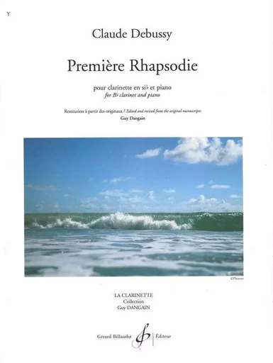 PREMIERE RHAPSODIE -  DEBUSSY CLAUDE - BILLAUDOT