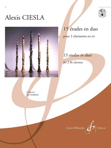 15 ETUDES EN DUO -  CIESLA ALEXIS - BILLAUDOT