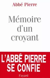 Mémoire d'un croyant