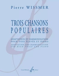 TROIS CHANSONS POPULAIRES