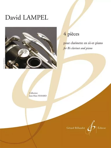 4 PIECES -  LAMPEL DAVID - BILLAUDOT