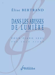 DANS LES ABYSSES DE LUMIERE OP. 17 - EDITION BILINGUE