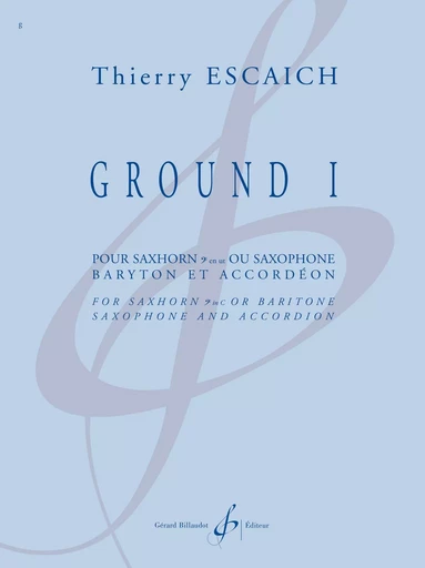 GROUND I -  ESCAICH THIERRY - BILLAUDOT