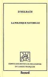 La politique naturelle