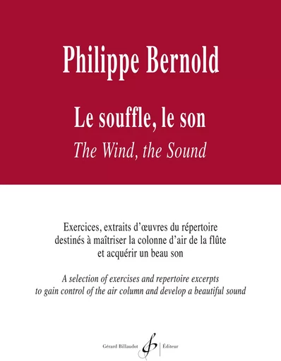 LE SOUFFLE, LE SON -  BERNOLD PHILIPPE - BILLAUDOT