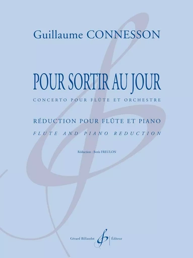 POUR SORTIR AU JOUR - REDUCTION -  CONNESSON GUILLAUME - BILLAUDOT