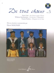 DE TOUT CHOEUR VOLUME 5