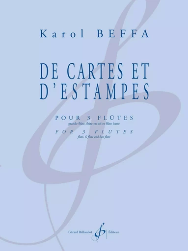 DE CARTES ET D'ESTAMPES -  BEFFA KAROL - BILLAUDOT