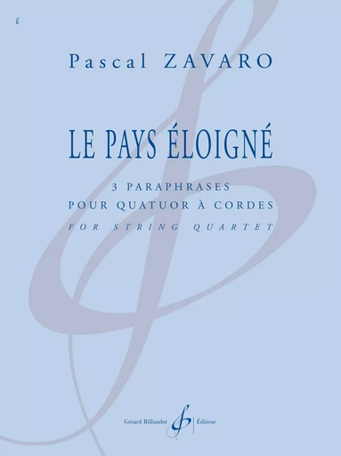 LE PAYS ELOIGNE -  - BILLAUDOT