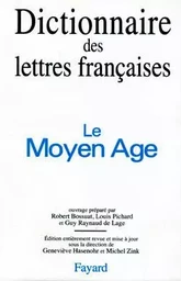 Dictionnaire des lettres françaises