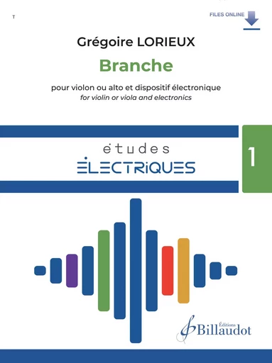 BRANCHE - ETUDES ELECTRIQUES - EDITION BILINGUE -  LORIEUX GREGOIRE - BILLAUDOT