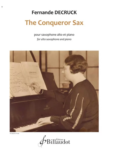 THE CONQUEROR SAX - EDITION BILINGUE -  DECRUCK FERNANDE - BILLAUDOT