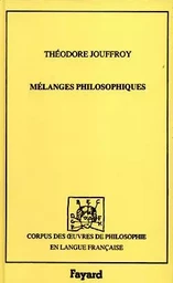 Mélanges philosophiques, 1833-1842