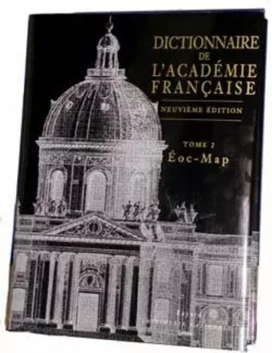 Dictionnaire de l'Académie française Tome 1 -  COLLECTIF GRF - FAYARD