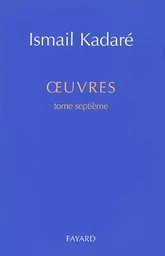 Oeuvres tome septième