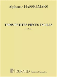 ALPHONSE HASSELMANS  : TROIS PETITES PIECES FACILES POUR HARPE