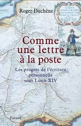 Comme une lettre à la poste