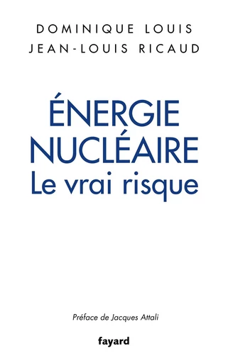 Énergie nucléaire : le vrai risque - Dominique Louis, Jean-Louis Ricaud - FAYARD